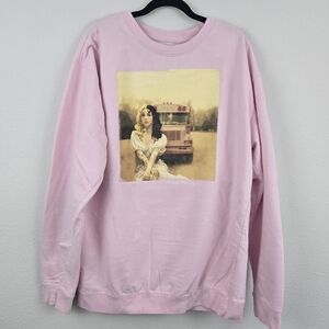 Pink Melanie Martinez K-12 "Wheels on the Bus" Crewneck Sweatshirt